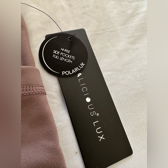 Yogalicious Lux High Waist Side Pocket Full Length Size L - Picture 12 of 12